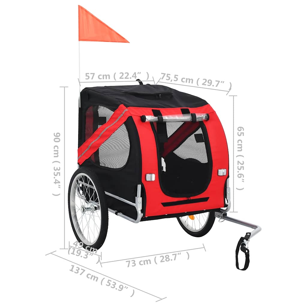 Remorque De Vélo Pour Animaux De Compagnie