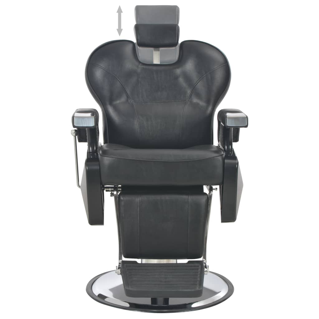Chaise De Barbier Noir 72X68X98 Cm Similicuir