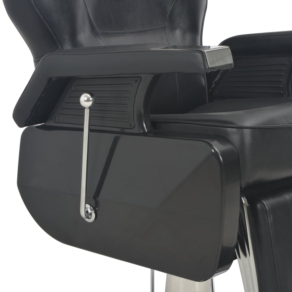 Chaise De Barbier Noir 72X68X98 Cm Similicuir