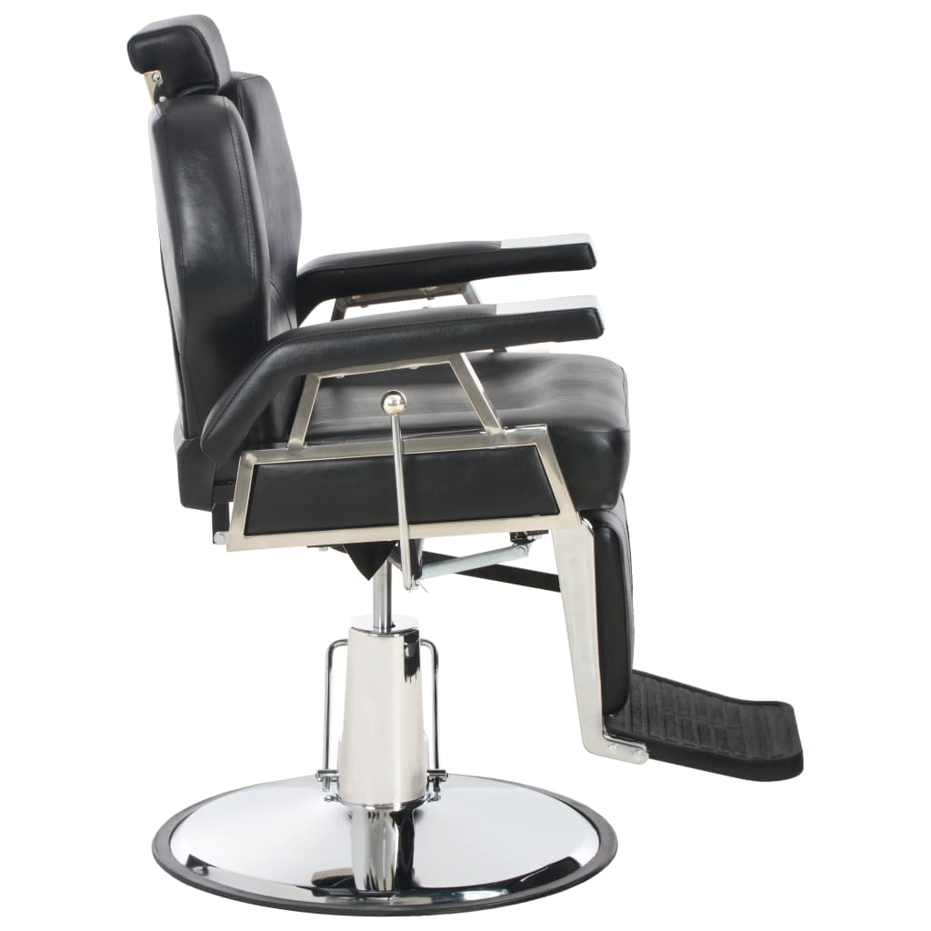 Chaise De Barbier Noir 72X68X98 Cm Similicuir