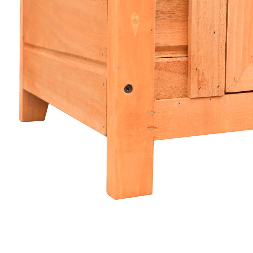 Maison De Chat Pin Massif Et Sapin 50 X 46 X 43,5 Cm