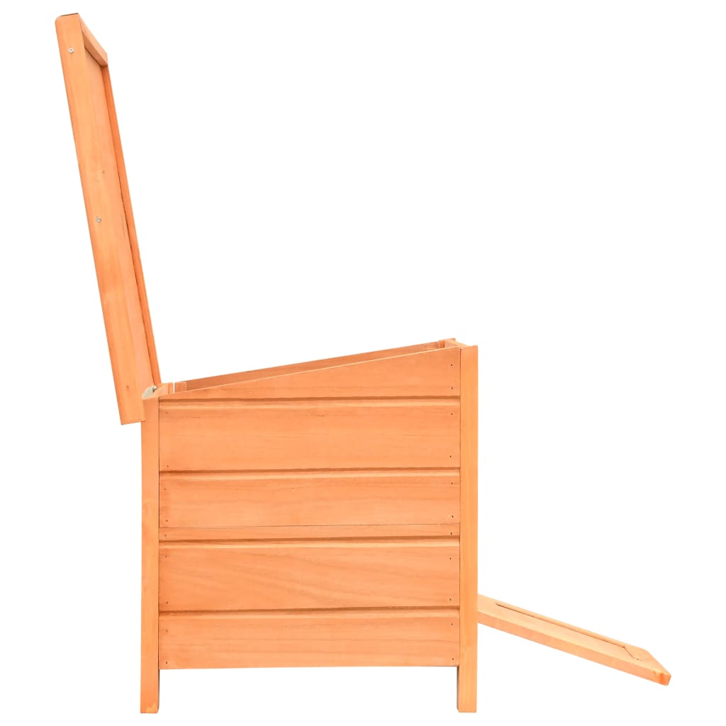 Maison De Chat Pin Massif Et Sapin 50 X 46 X 43,5 Cm