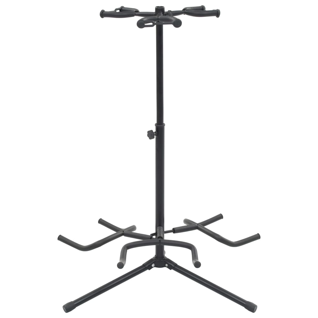 Support De Guitare Noir Acier