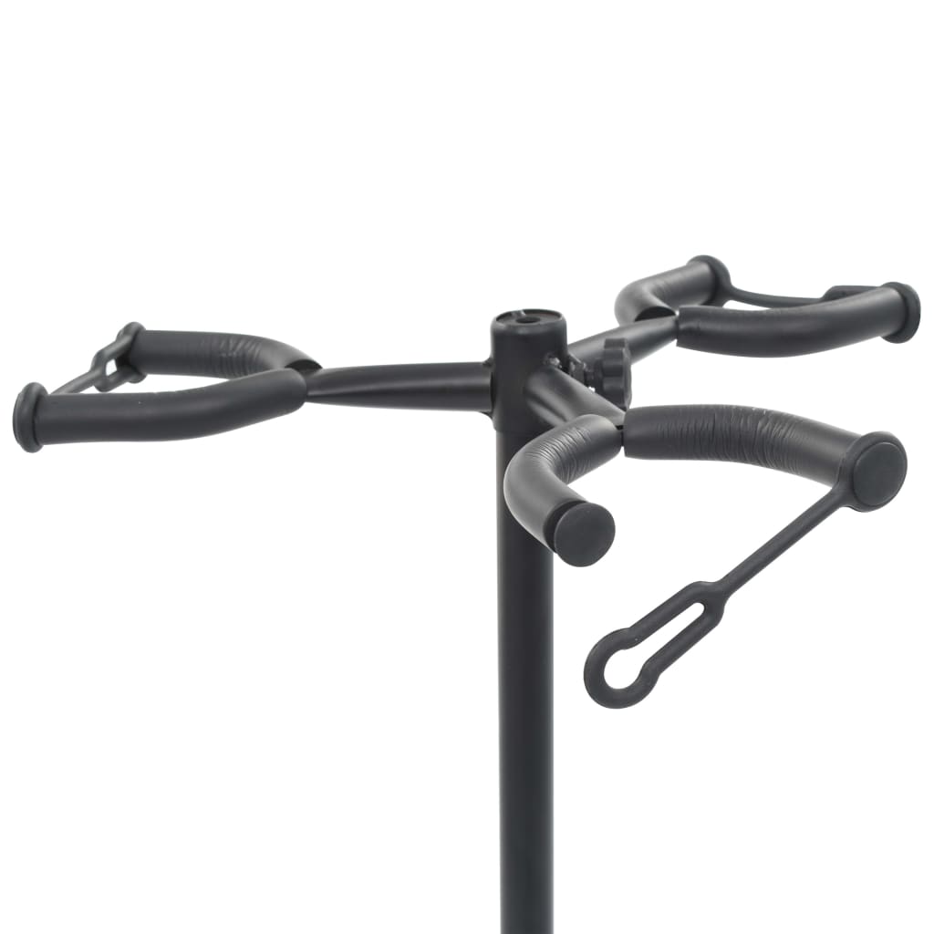 Support De Guitare Noir Acier