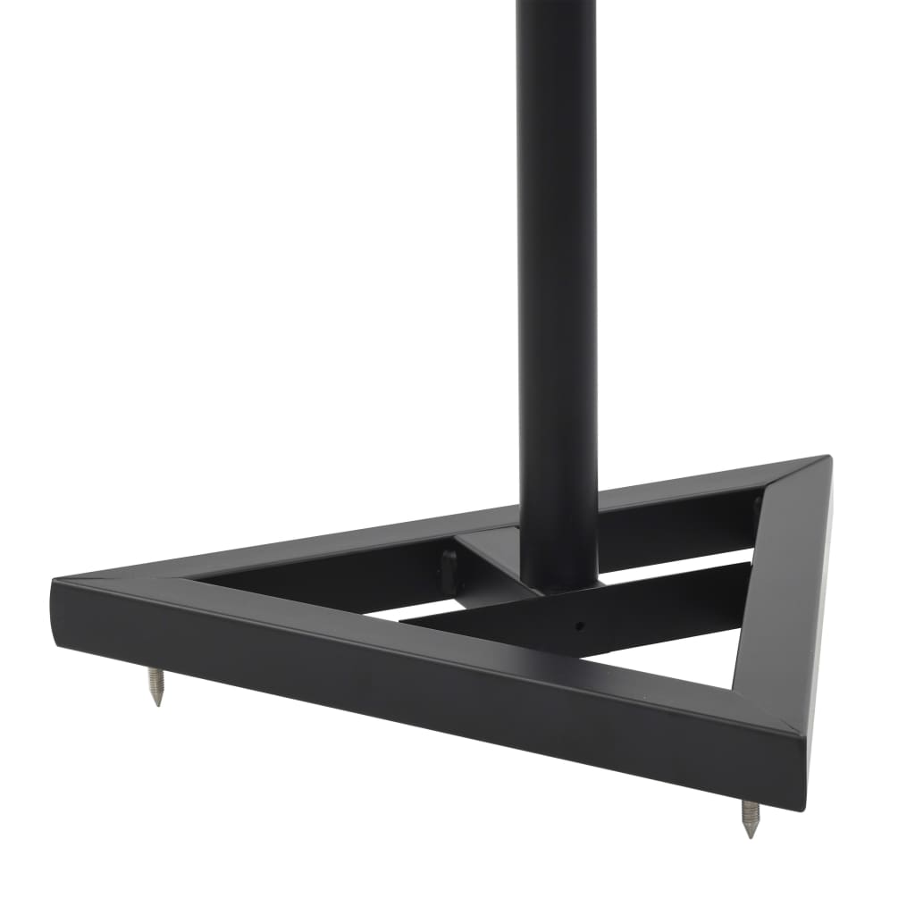 Supports De Haut-Parleur De Moniteur De Studio 2 Pcs Noir Acier