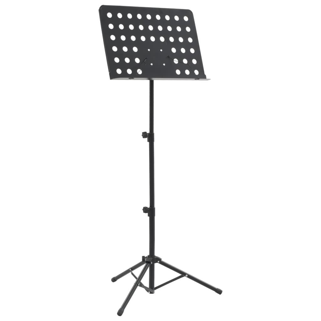 Support De Livre De Musique Noir Acier