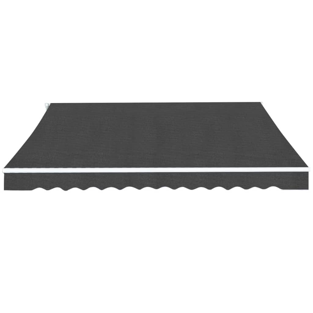 Auvent Pliable Manuel Anthracite