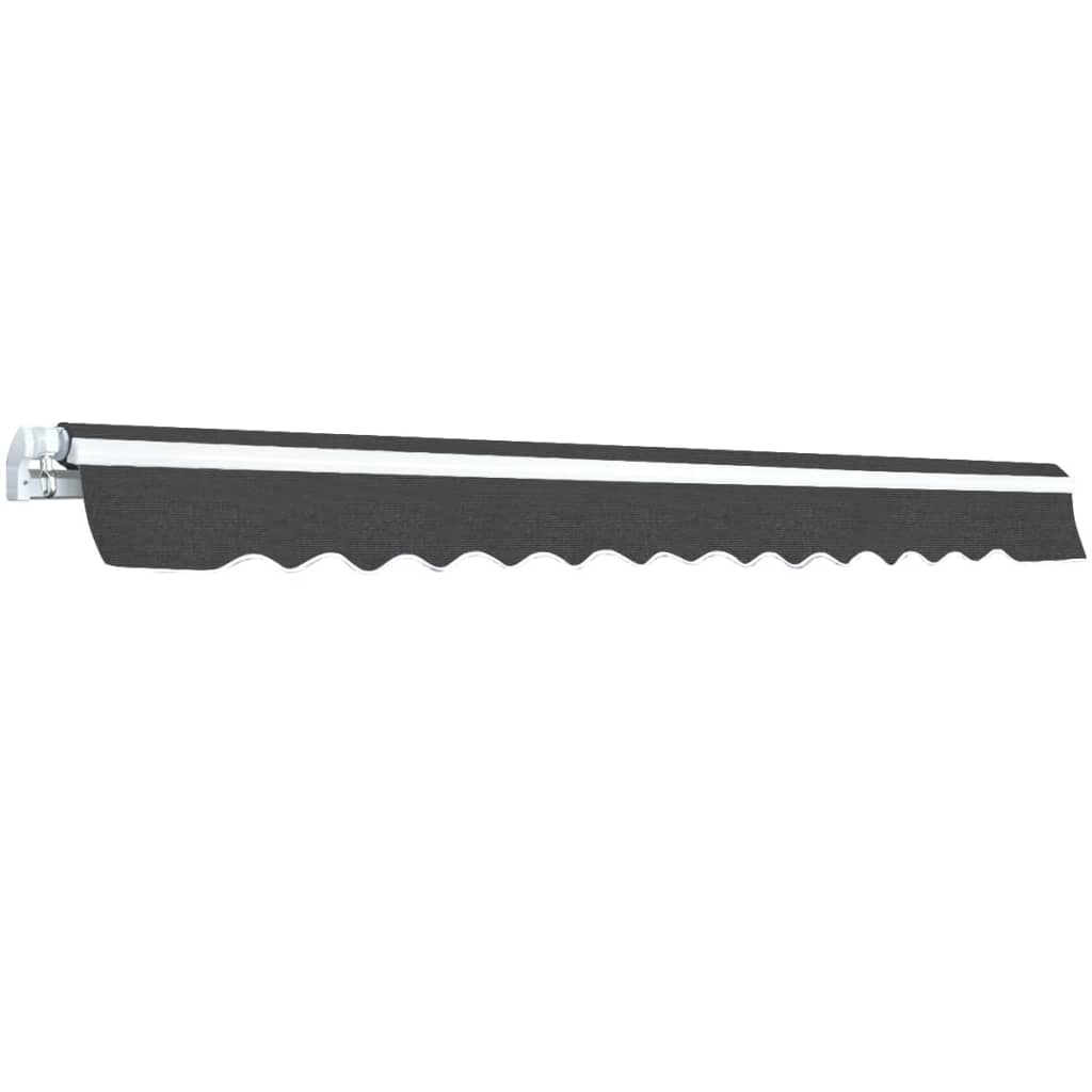 Auvent Pliable Manuel Anthracite