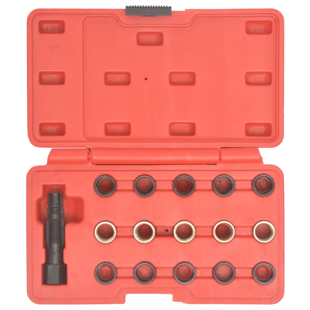 Kit Réparation Filetage Bougie De Préchauffage 16 Pcs M14X1,25