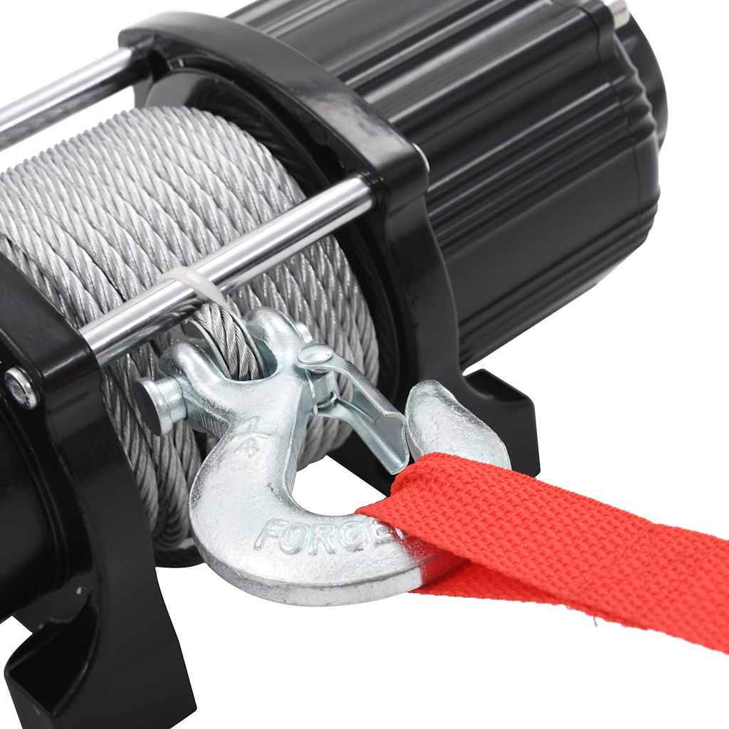 Treuil Électrique 12 V 4500 Lbs 2040 Kg Avec Télécommande