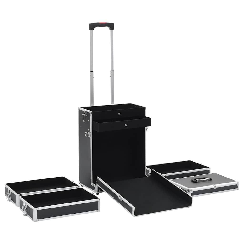 Chariot De Maquillage Aluminium
