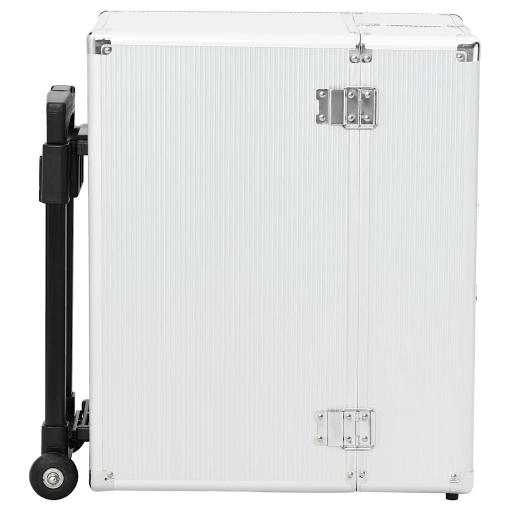 Valise De Pilote Argenté Aluminium