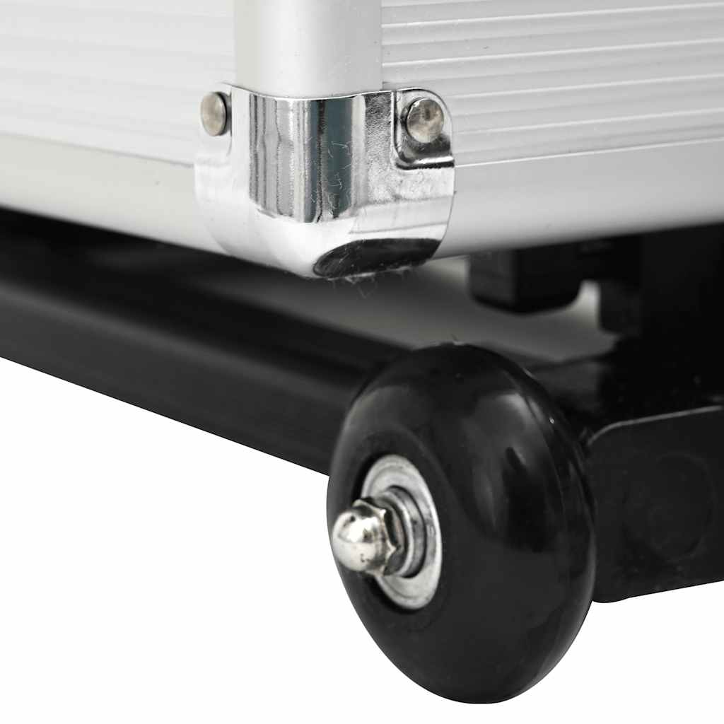 Valise De Pilote Argenté Aluminium