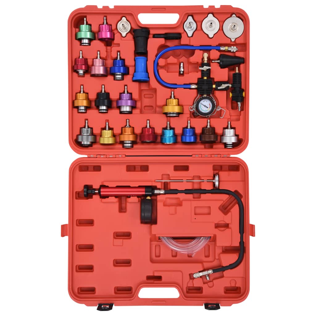 Testeur De Pression Pour Refroidissement Et Bouchon 28 Pcs