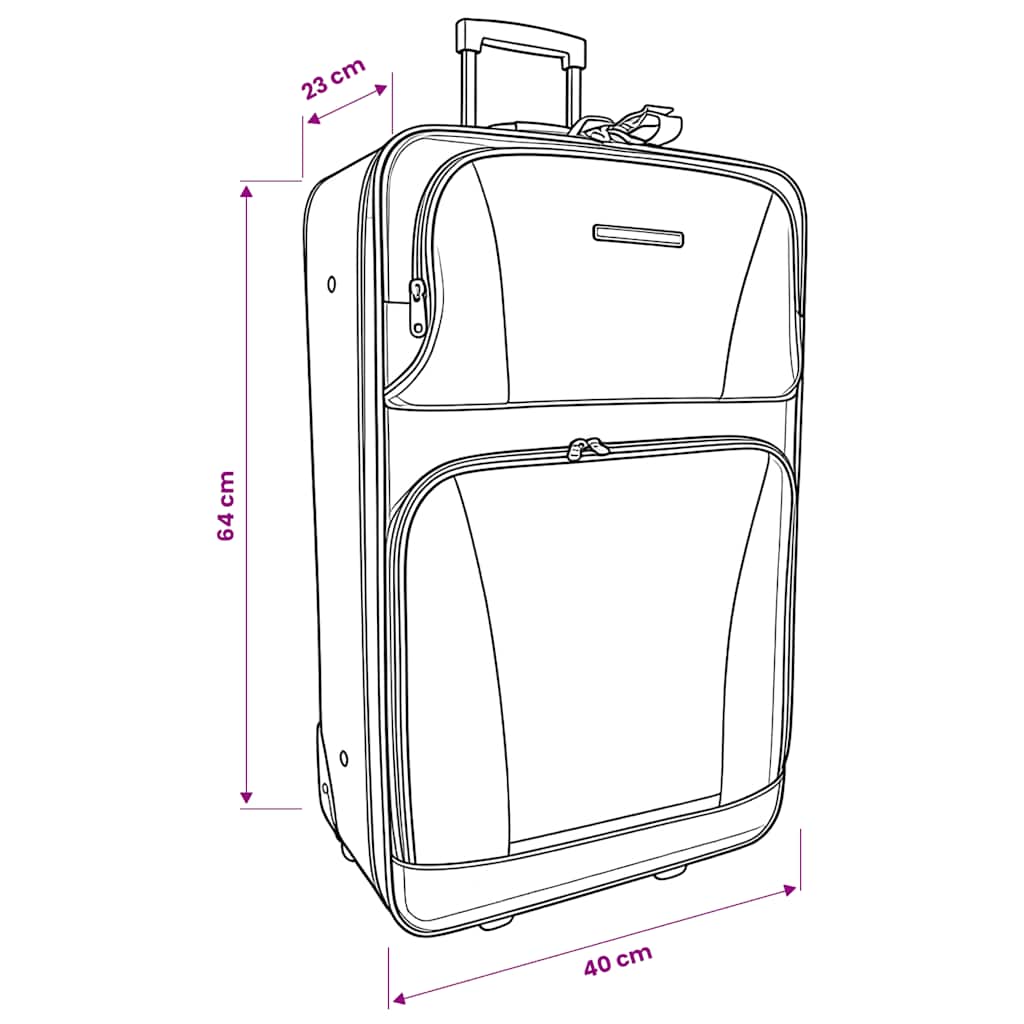 Set De Valises Es 5 Pièces