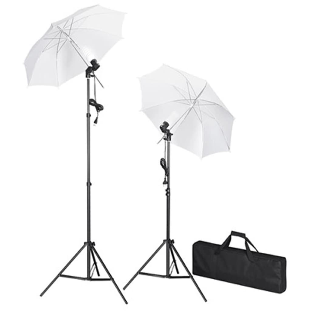 Kit De Studio Et Toile De Fond E 600 X 300 Cm Et Lumières