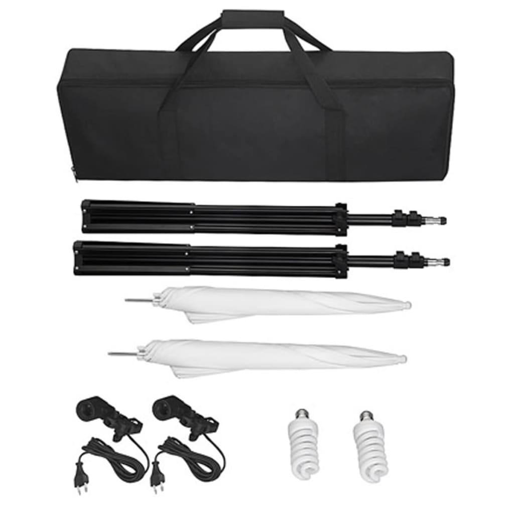 Kit De Studio Et Toile De Fond E 600 X 300 Cm Et Lumières