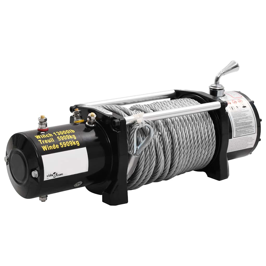 Treuil Électrique 12 V 5909 Kg