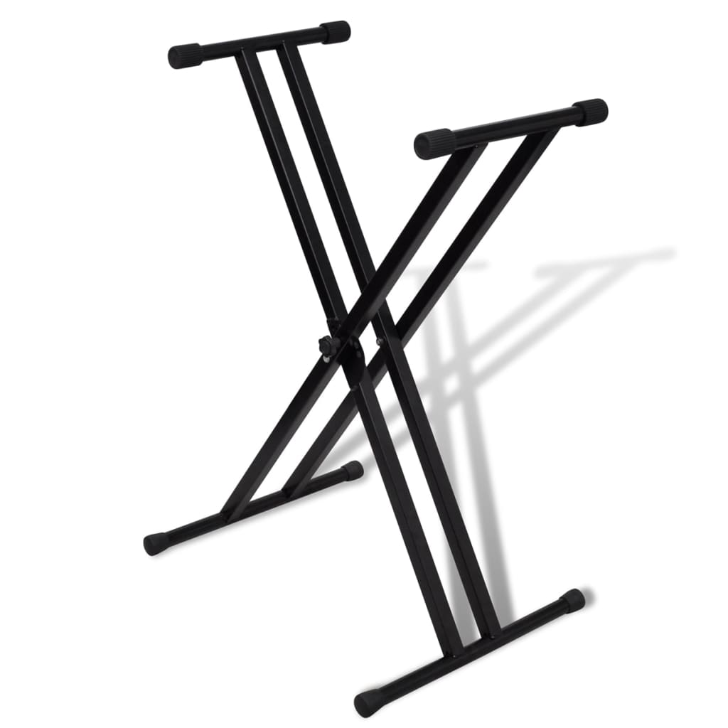 Support De Clavier Réglable Double Barre En X