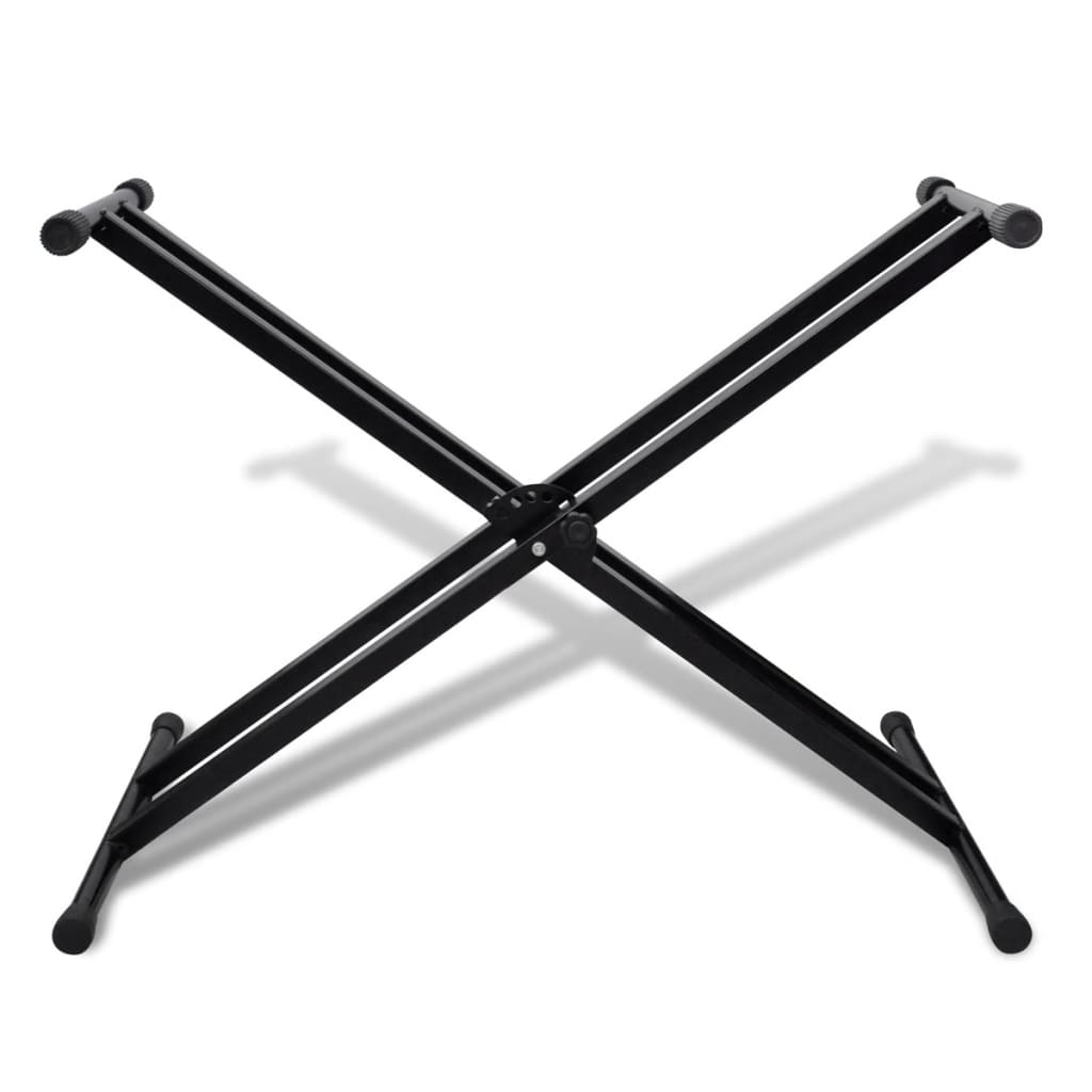 Support De Clavier Réglable Double Barre En X