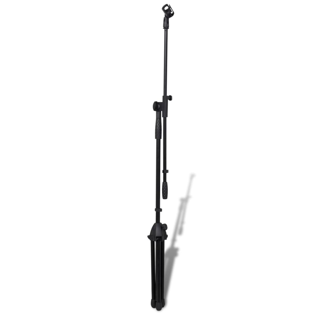Pied De Microphone Réglable En Hauteur Et Pliable