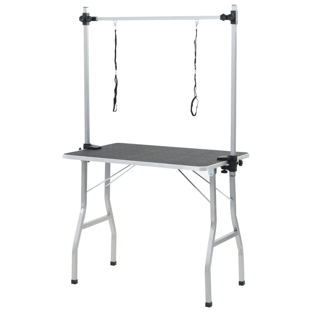 Table De Toilettage Ajustable Pour Chiens Chats 2 Potences