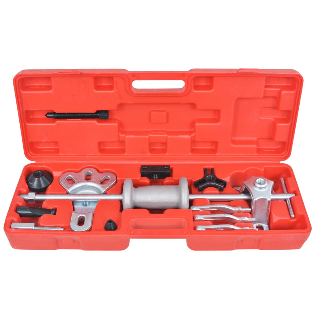 Outils De Voiture Coulissants À 9 Voies 17 Pcs