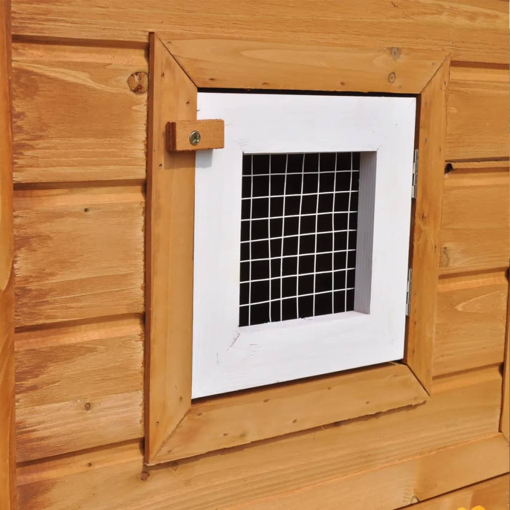 Clapier Large D'extérieur Avec 1 Seule Maison