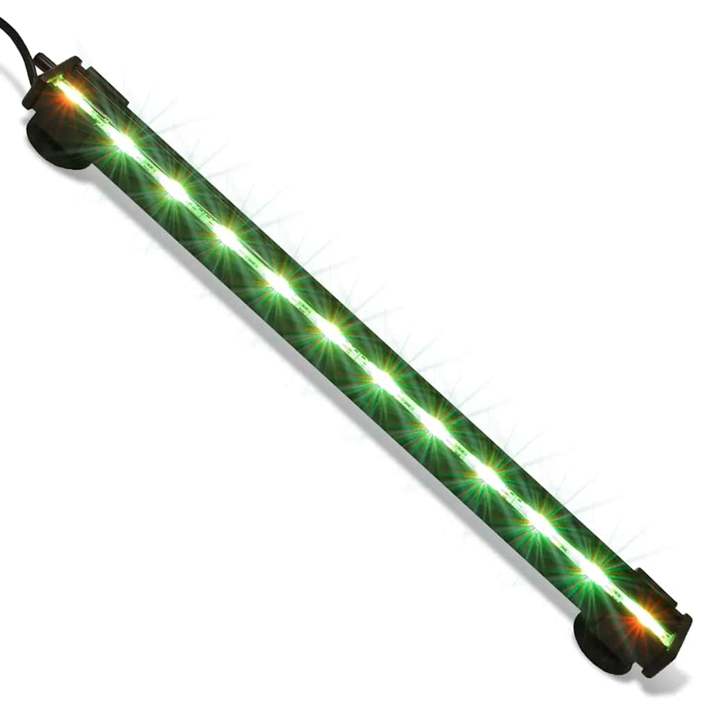 Lampe Led Rvb De Bulles Submersible D'aquarium 32 Cm