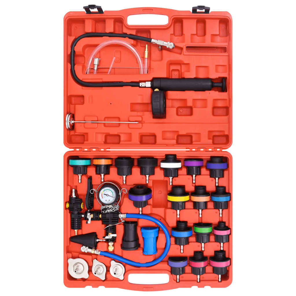 Kit De Testeur De Pression Du Radiateur 28 Pcs