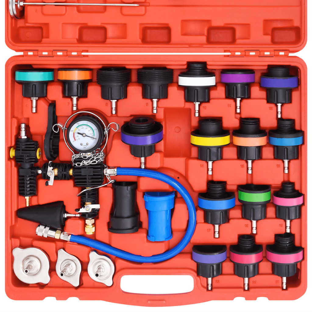 Kit De Testeur De Pression Du Radiateur 28 Pcs
