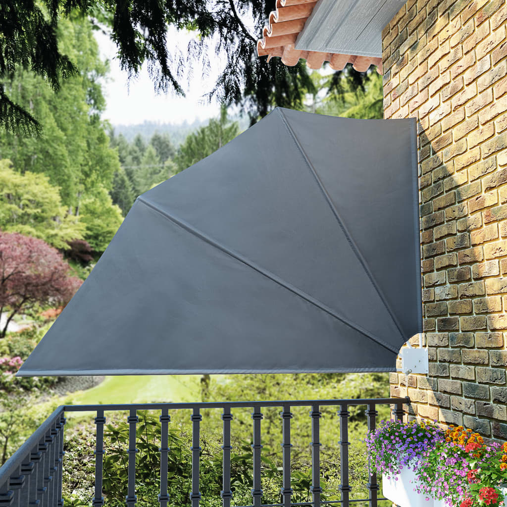 Auvent Latéral Pliable De Balcon