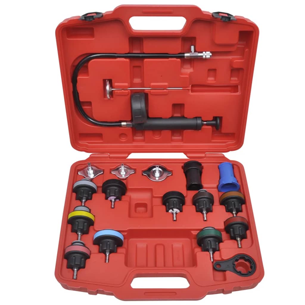 Kit De Testeur De Pression Du Radiateur 18 Pcs
