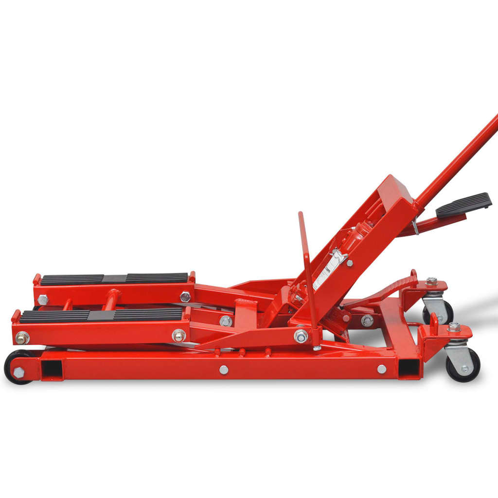 Cric Hydraulique De Moto / Vtt 680 Kg Rouge