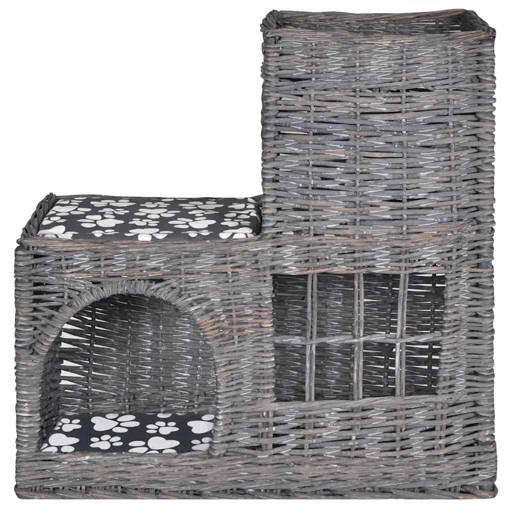 Arbre/Maison/Château À Chat Avec Coussin Saule