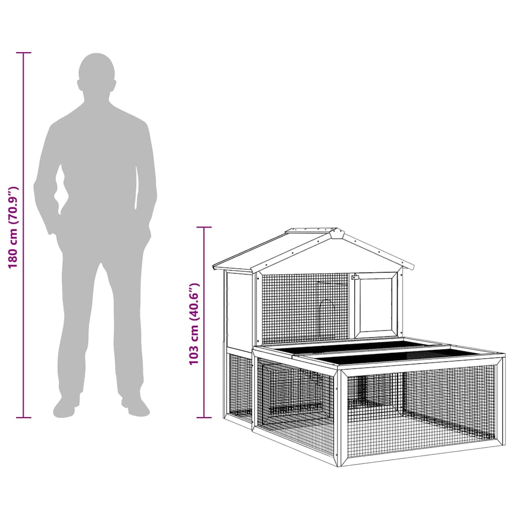 Cage Pour Animaux Bois