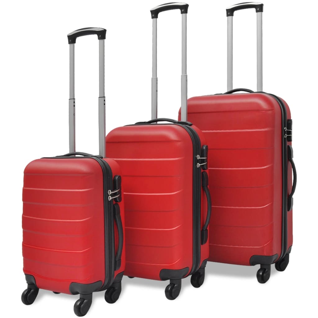 Ensemble De Valises Rigides 3 Pcs 45,5/55/66 Cm