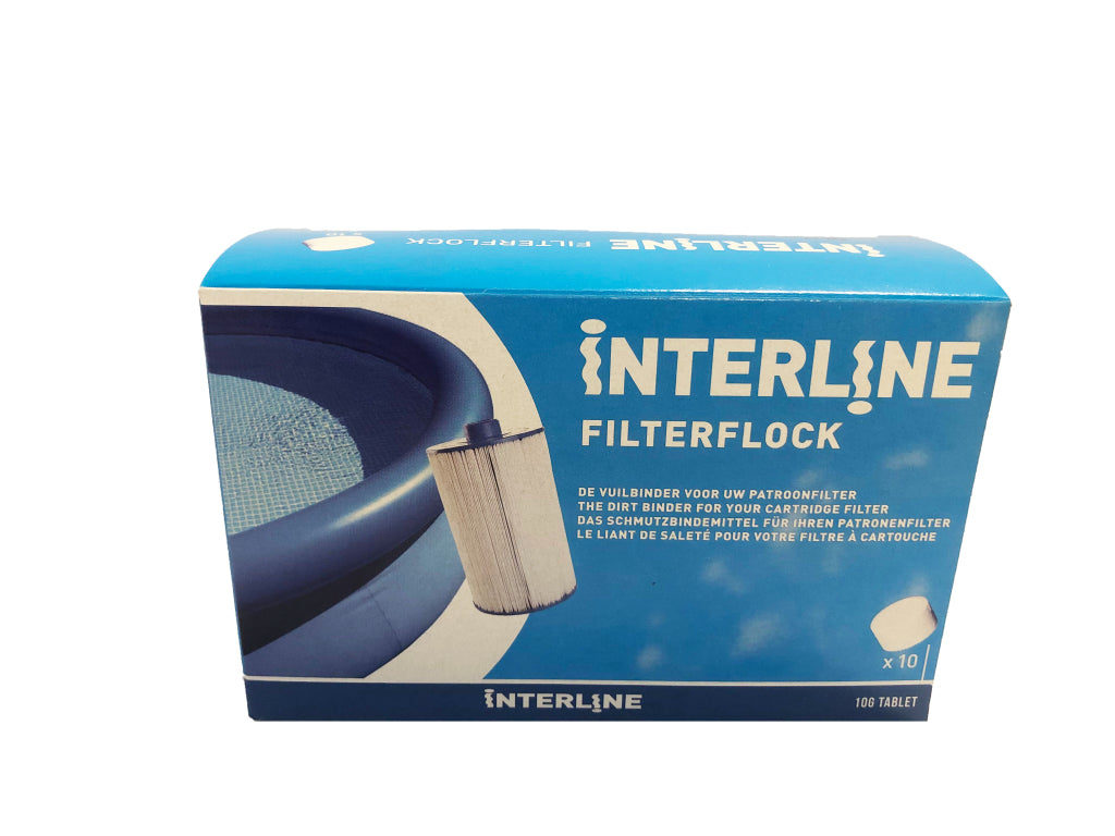 Interline Filterflock Tabletten Voor Patroonfilters 10 Stuks