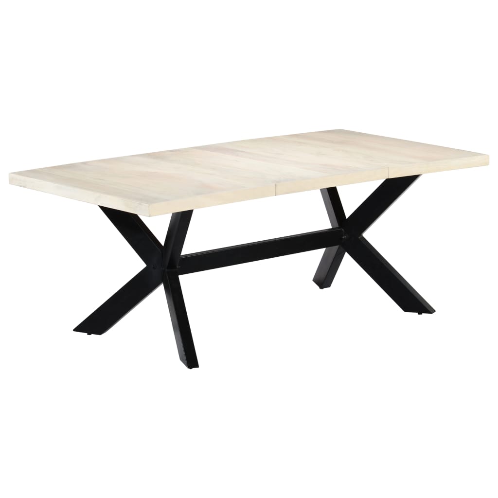 Table À Manger Bois De Récupération Massif