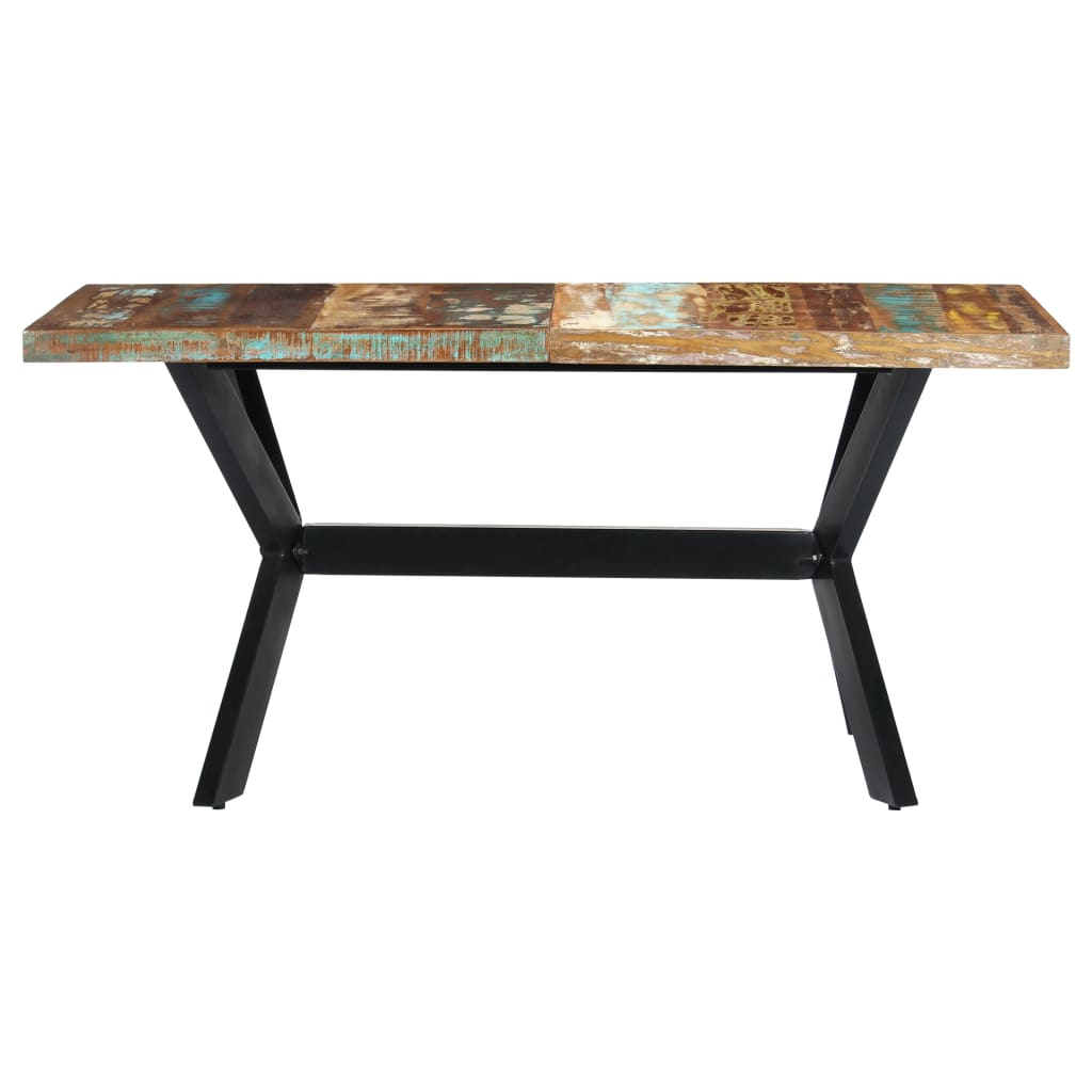 Table À Manger Bois De Récupération Massif