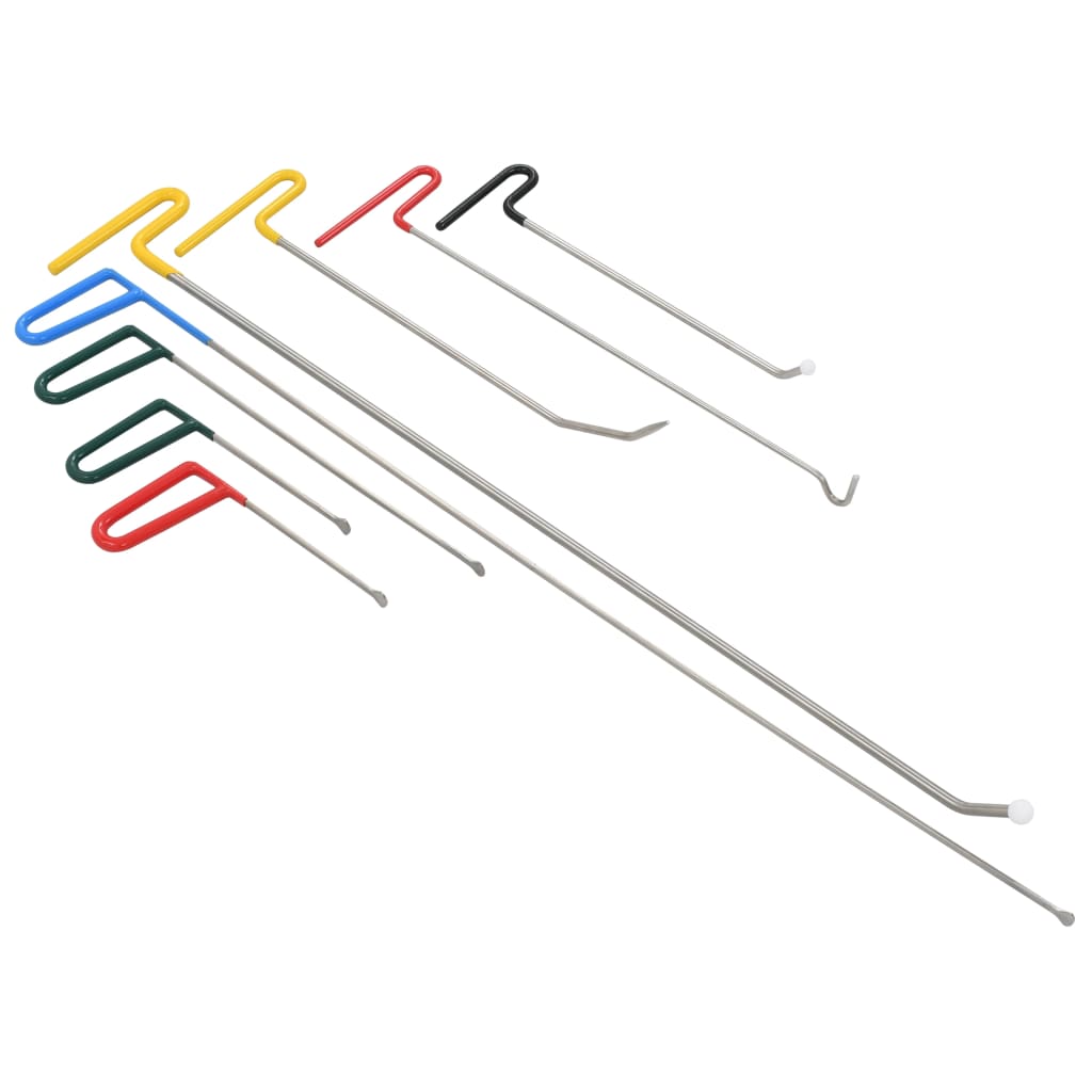 Kit De Débosselage Sans Peinture 8 Pcs Acier Inoxydable