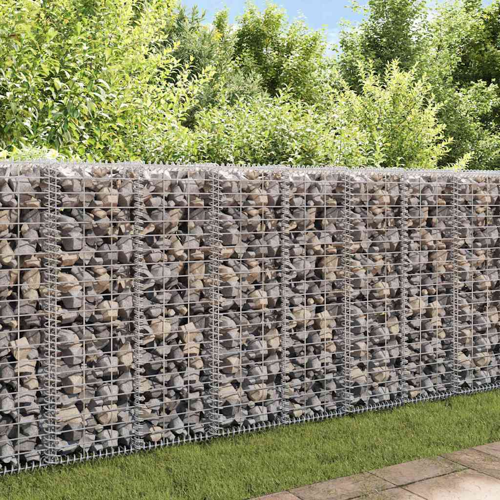 Mur À Gabion Avec Couvercles Acier Galvanisé
