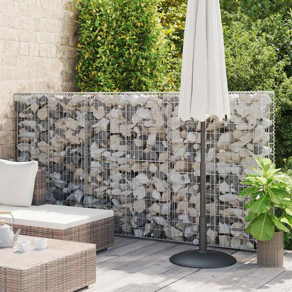 Mur À Gabion Avec Couvercles Acier Galvanisé