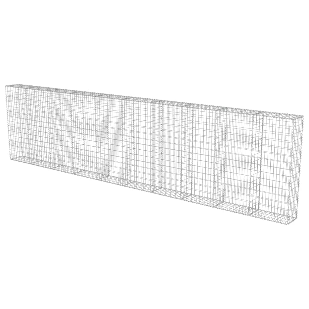 Mur À Gabion Avec Couvercles Acier Galvanisé