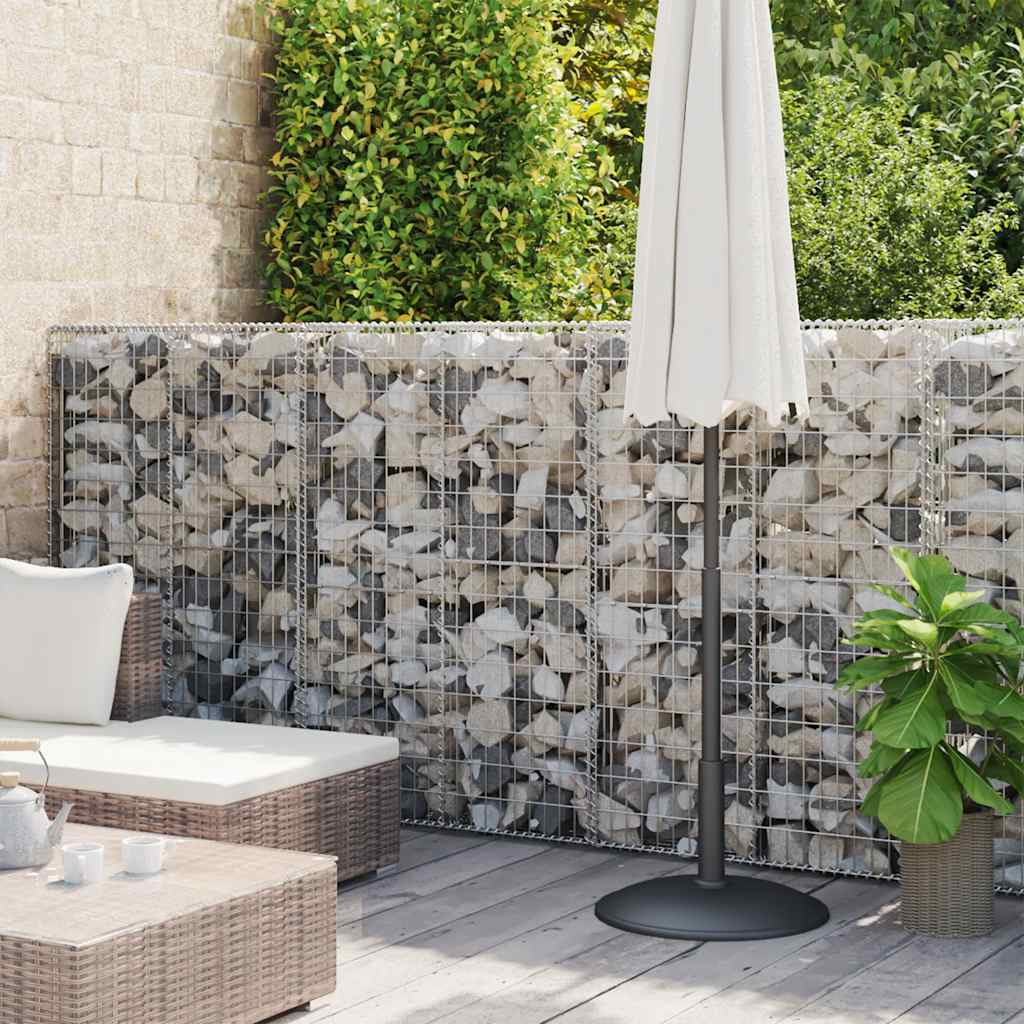 Mur À Gabion Avec Couvercles Acier Galvanisé