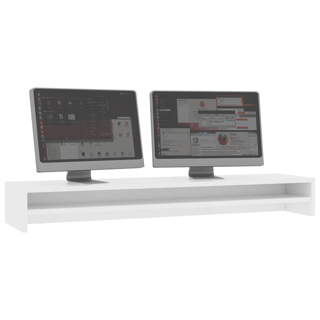 Support De Moniteur 100 X 24 X 13 Cm Bois D'ingénierie