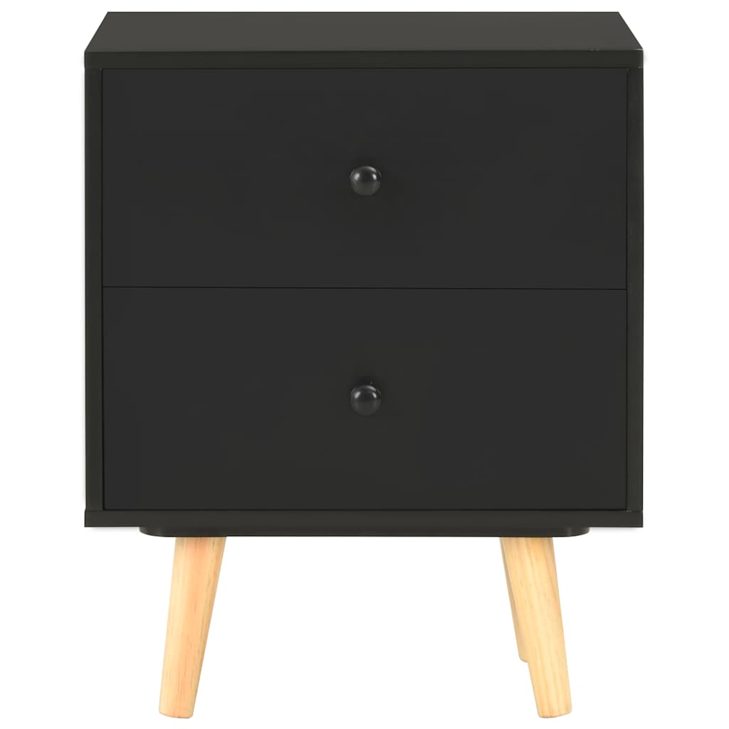 Tables De Chevet 2 Pcs 40 X 30 X 50 Cm Pin Massif