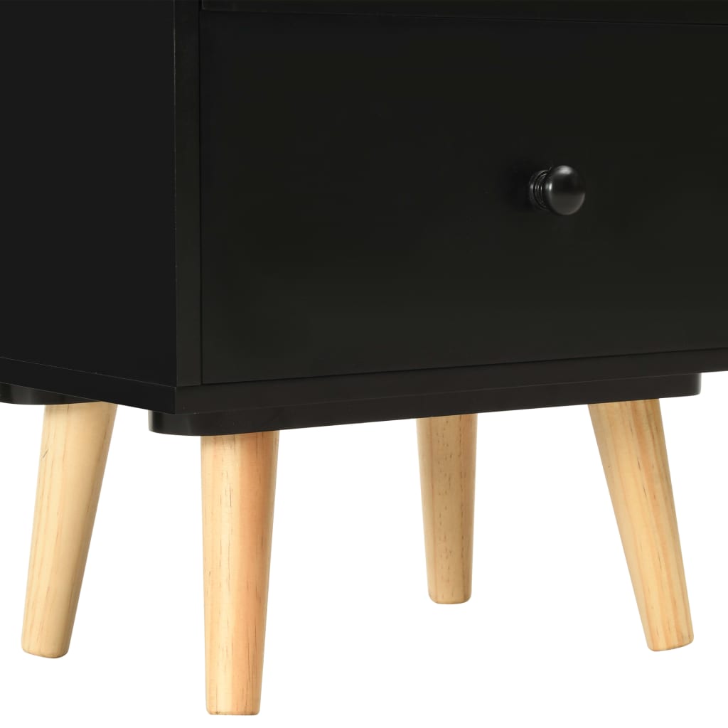 Tables De Chevet 2 Pcs 40 X 30 X 50 Cm Pin Massif