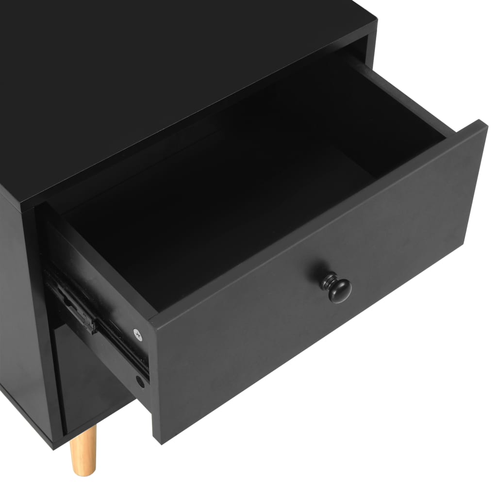 Tables De Chevet 2 Pcs 40 X 30 X 50 Cm Pin Massif