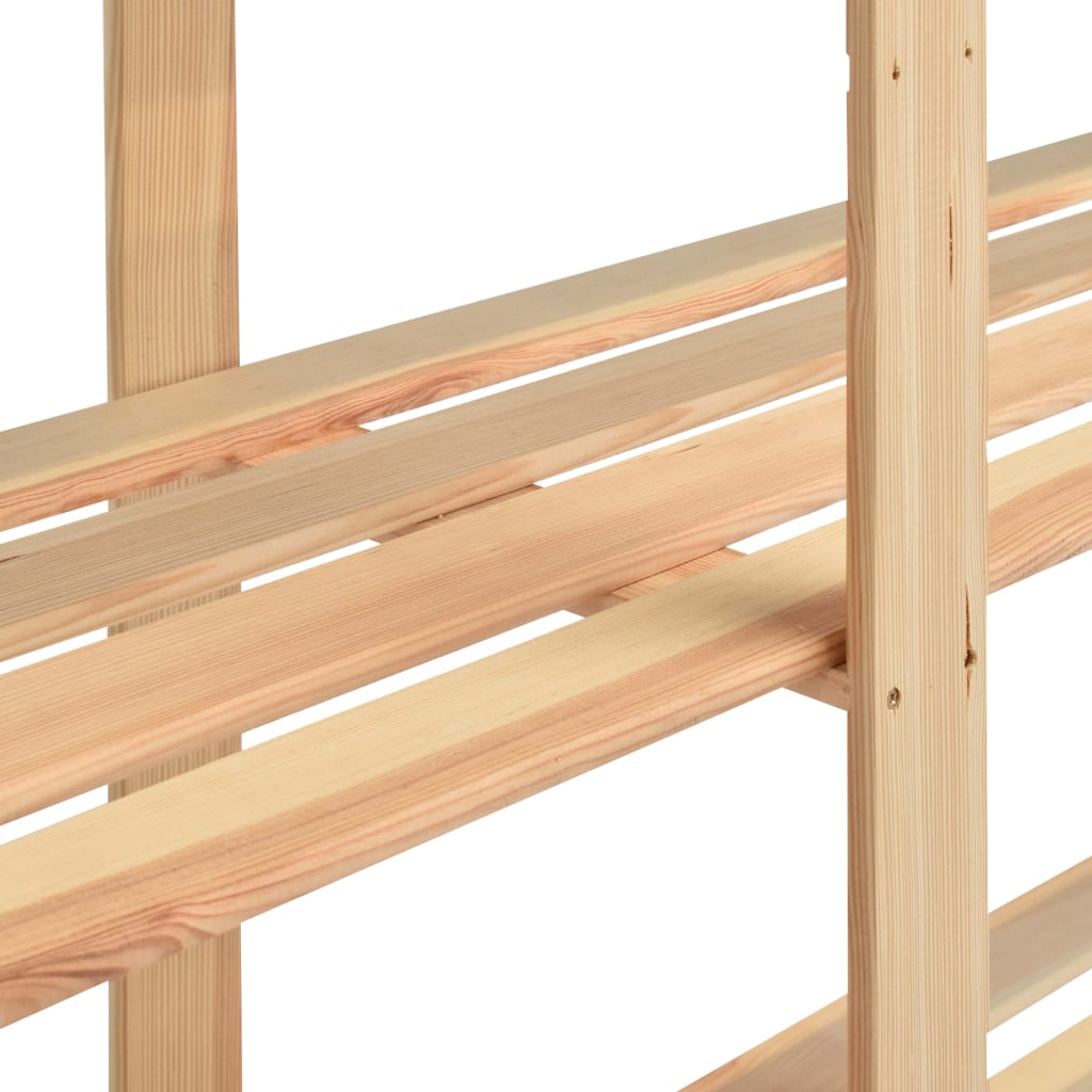 Étagère De Stockage 5 Niveaux 170X38X170 Cm Pin Solide 500 Kg